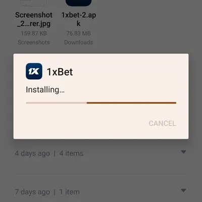 Install 1xBet